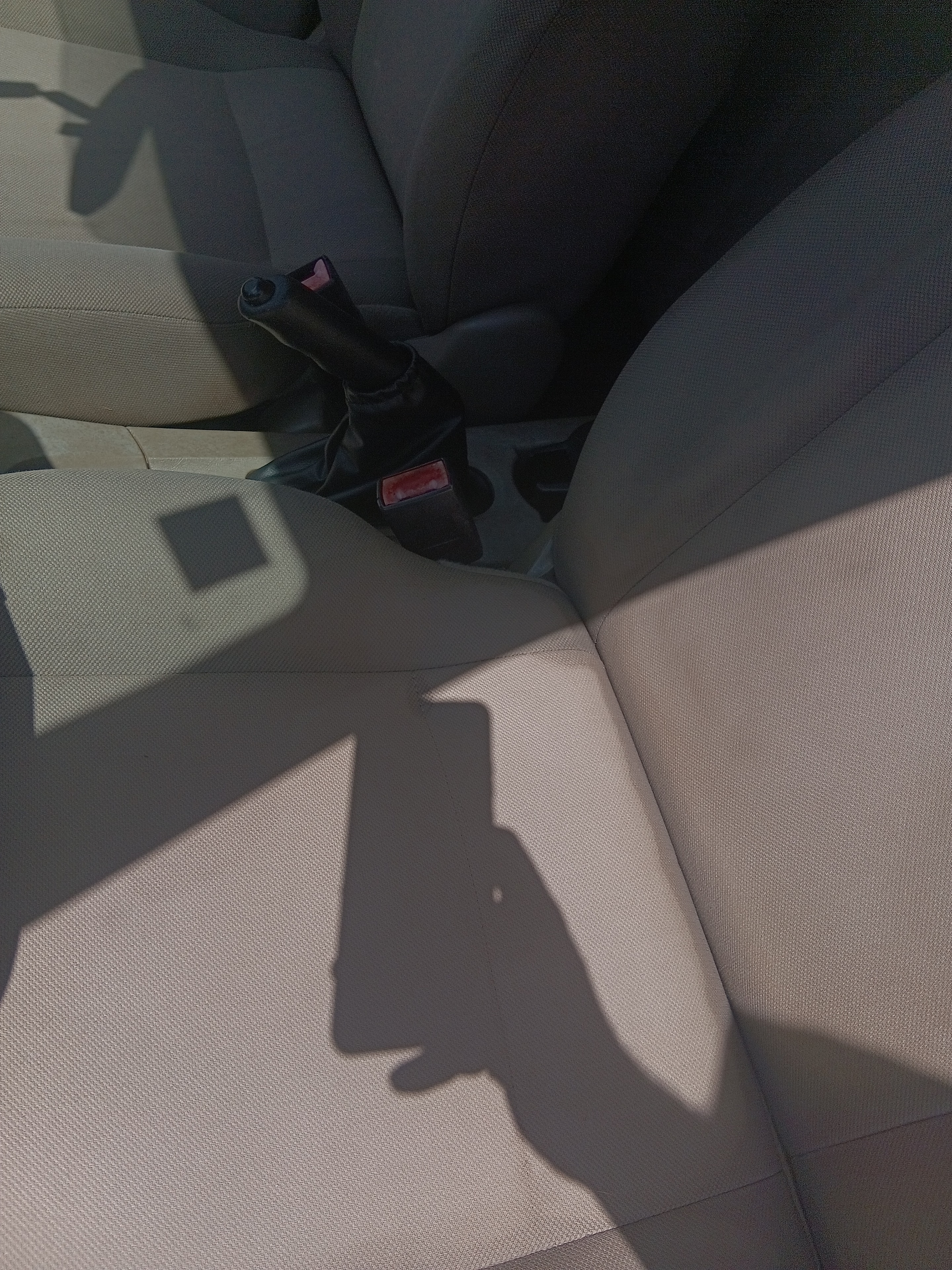 Tan Ford Focus front cabin after interior detailing